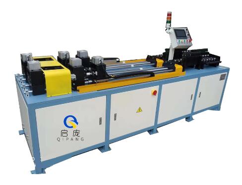 Pipe straightening cutting machine