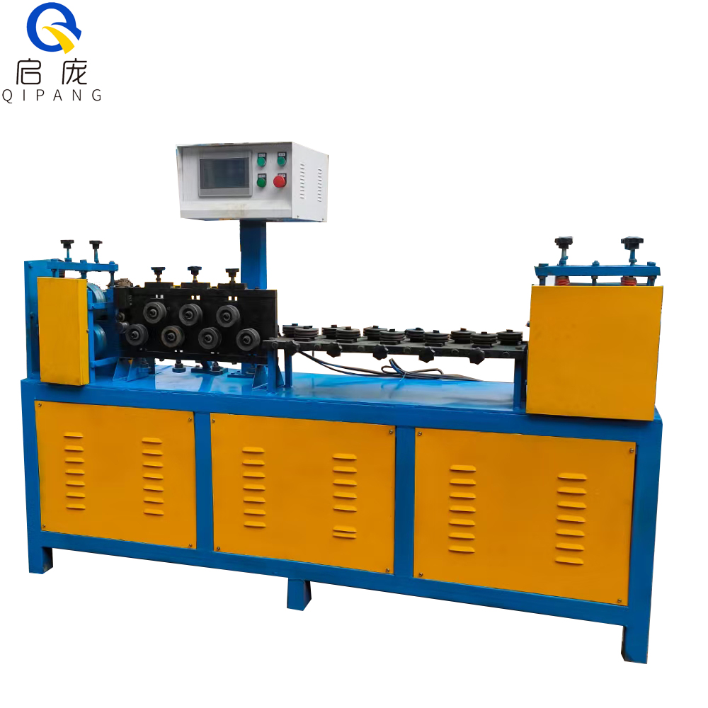 QIPANG 1-3mm straightened stainless steel wire straightener machine and cutting machine straightening mechanism