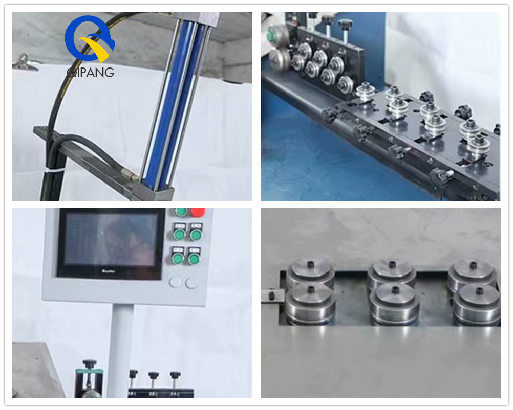 QIPANG flat 2D mental bending machine CNC manual sheet bending machinery press brake metal bending machine